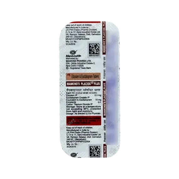 placida plus tablet 10's